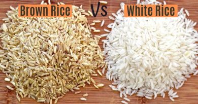 Brown Rice and white rice