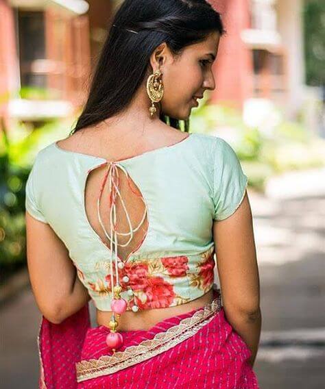 Dori And Tassels Blouse Design