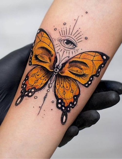 monarch butterfly Tattoo