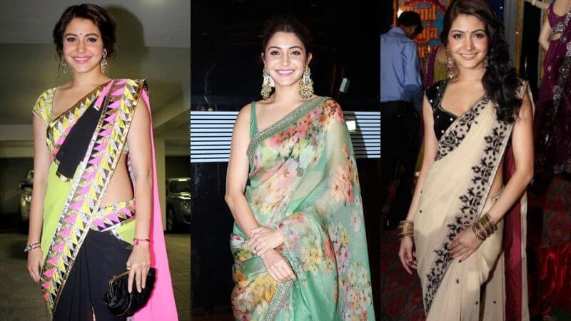 Anushka Sharma in saree