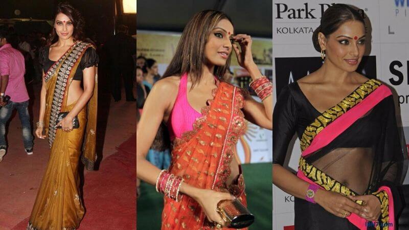 Bipasa Basu in saree