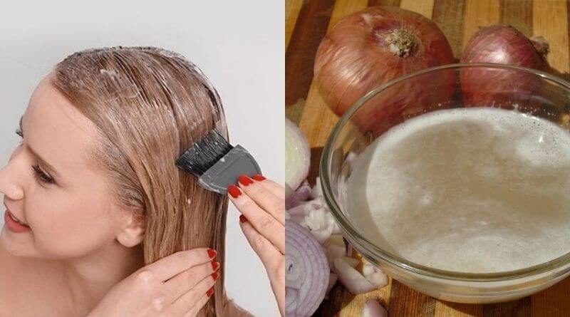 Onion Juice for hair