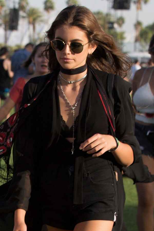 Round Frame SunGlasses from Kendall Jenner