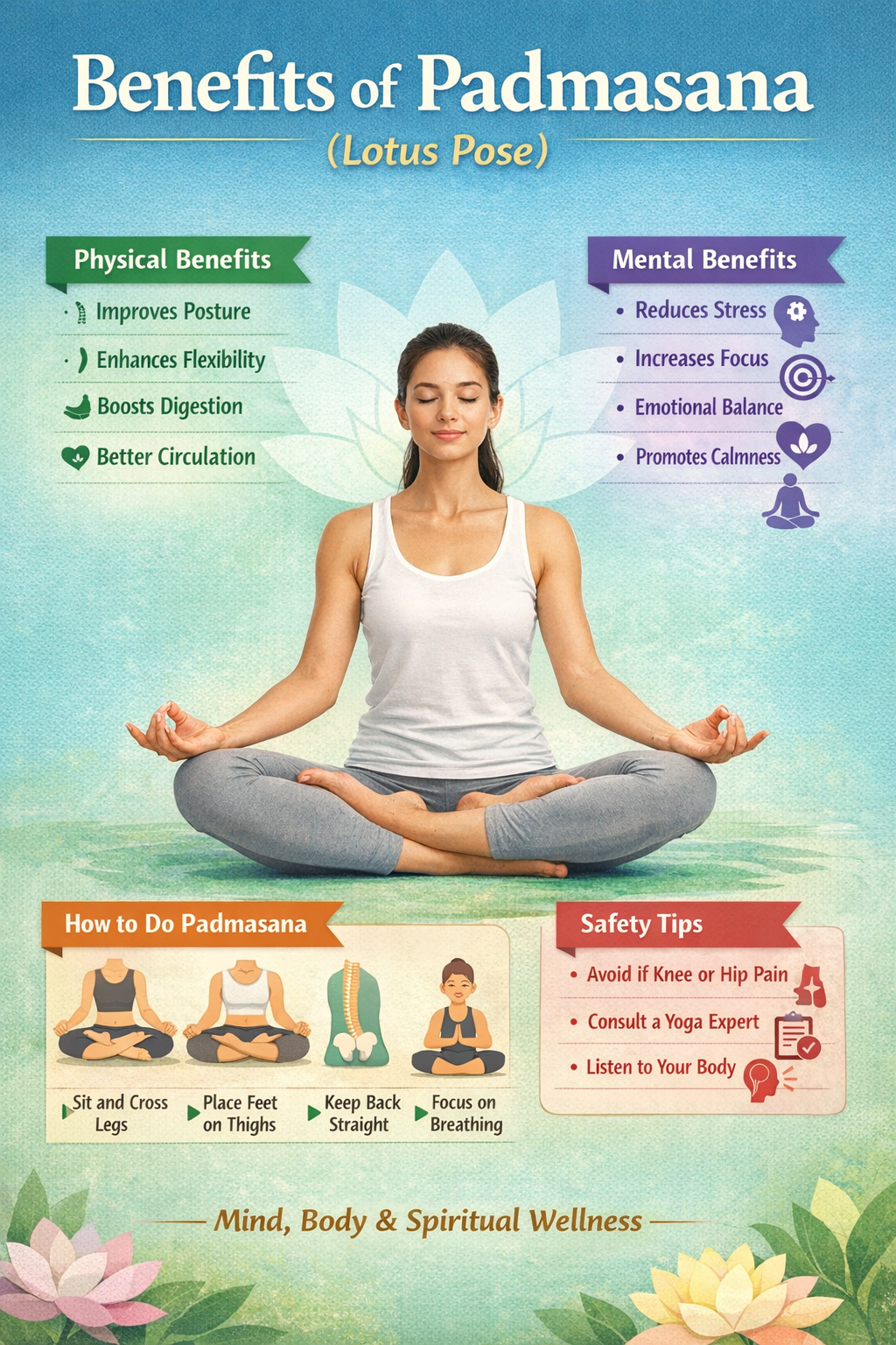 Benefits of Padmasana
