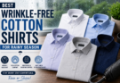 Best Wrinkle-Free Cotton Shirts for Rainy Season