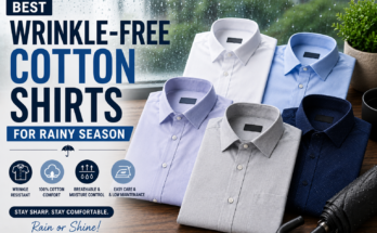 Best Wrinkle-Free Cotton Shirts for Rainy Season