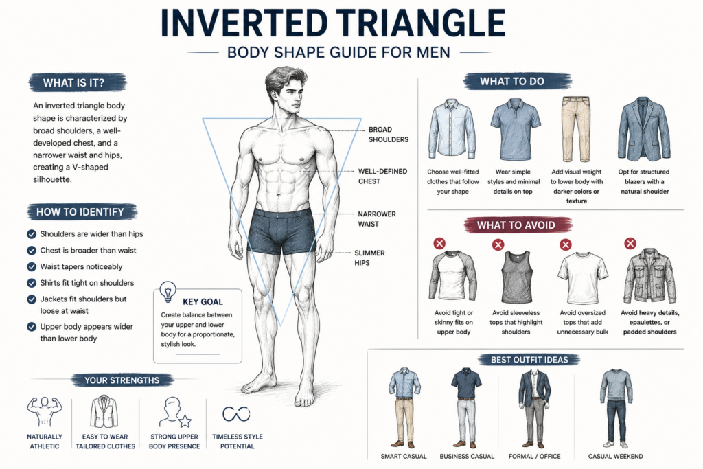 Inverted Triangle Body Shape Guide