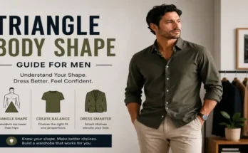 Triangle Body Shape for mens Guide