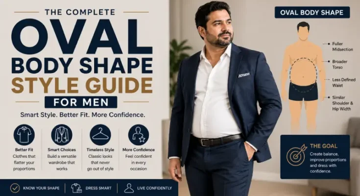 oval body shape for Men